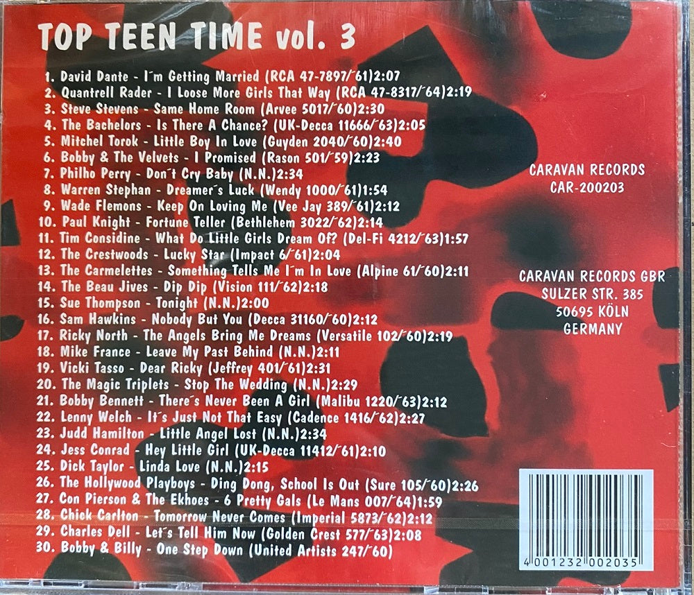 CD - VA - Top Teen Time Vol. 3