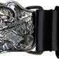 Gürtel Mit Schnalle - Skull Mit Gitarren