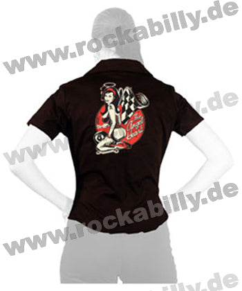 King Kerosin Girl Workshirt - Angel Heart