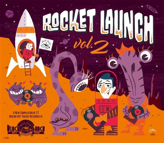 CD - VA - Black Shack Recordings - Rocket Launch Vol.2