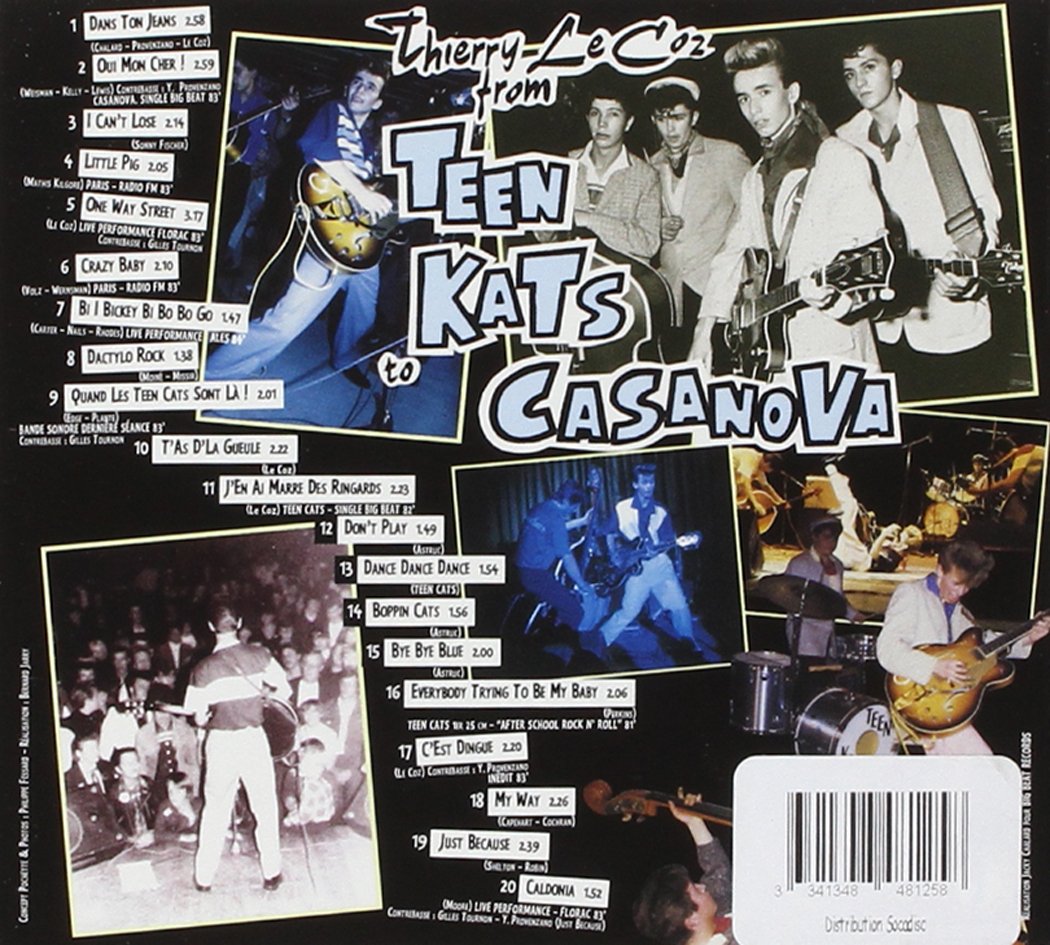 CD - Thierry Le Coz - From Teen Kats To Casanova