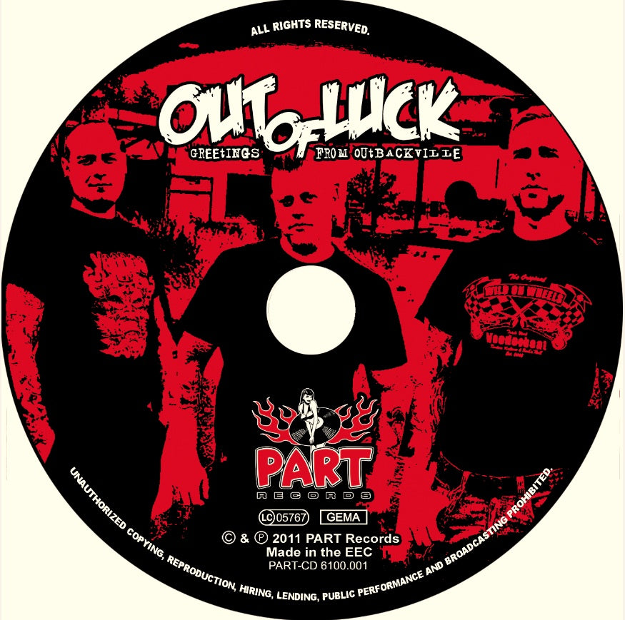 CD - Out Of Luck - Greetings From Outbackville