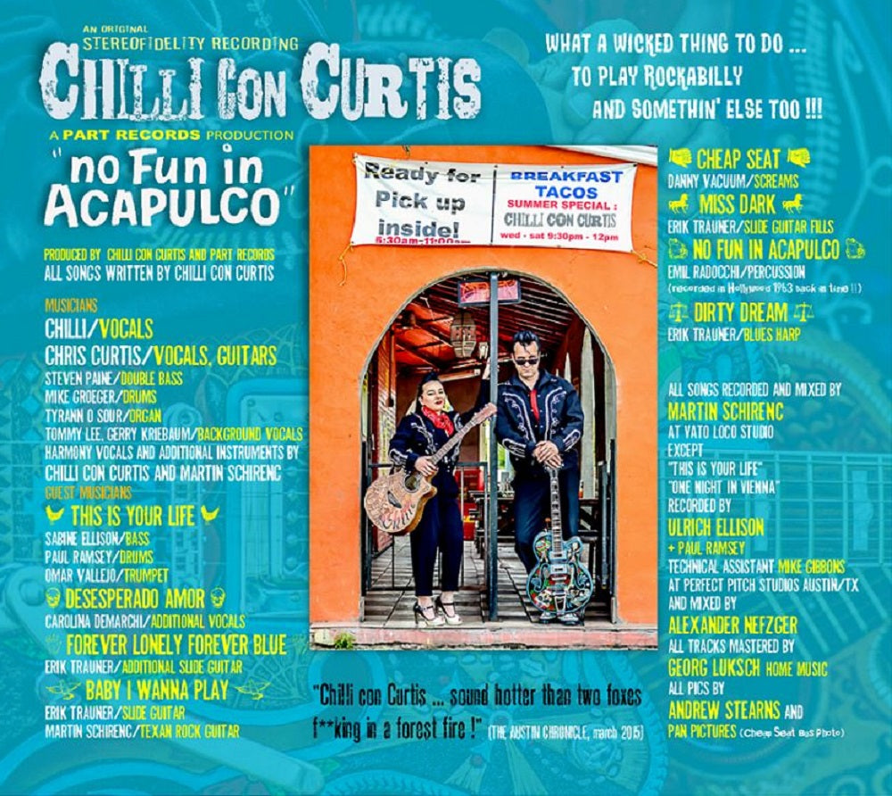 CD - Chilli Con Curtis - No Fun in Acapulco