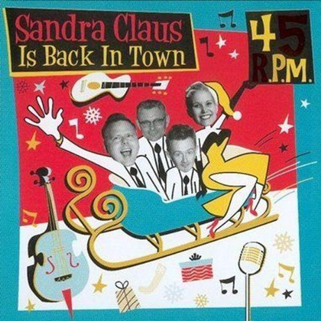 CD - 45 Rpm - Sandra Claus Is Back In Town