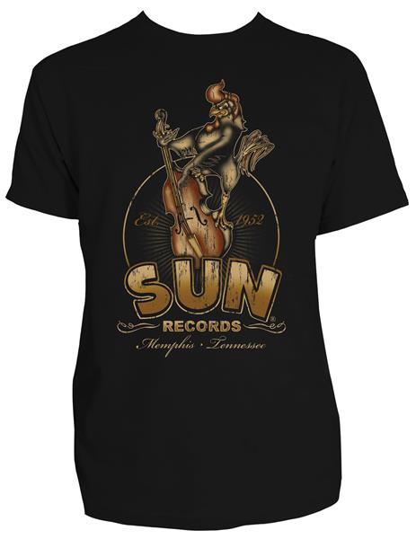 T-shirt Steady - Sun Records Roosterbilly