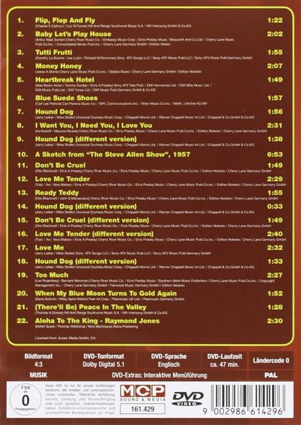 DVD - Elvis Presley - Love Me Tender