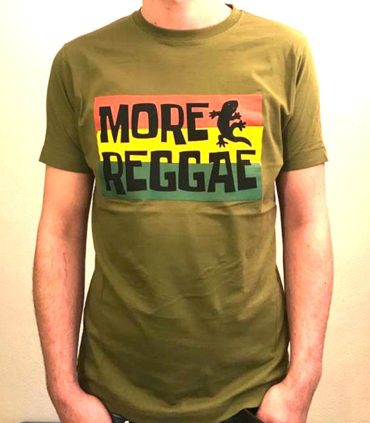 T-Shirt - More Reggae - oliv