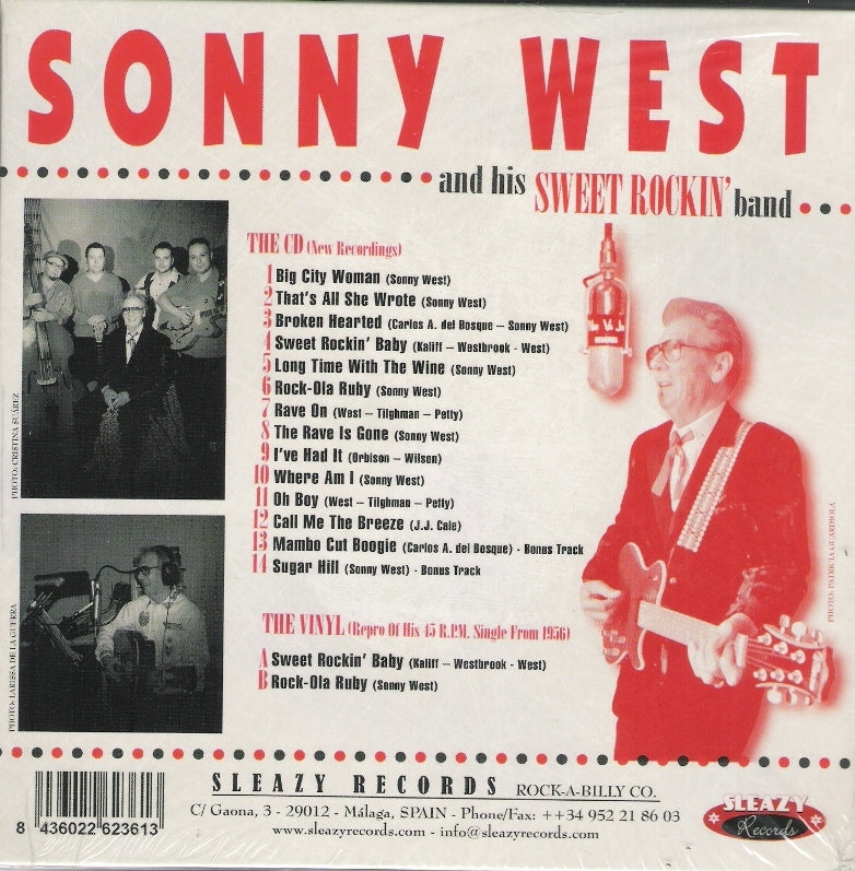 Single - Sonny West And His Sweet Rockin' Band - Big City Woman