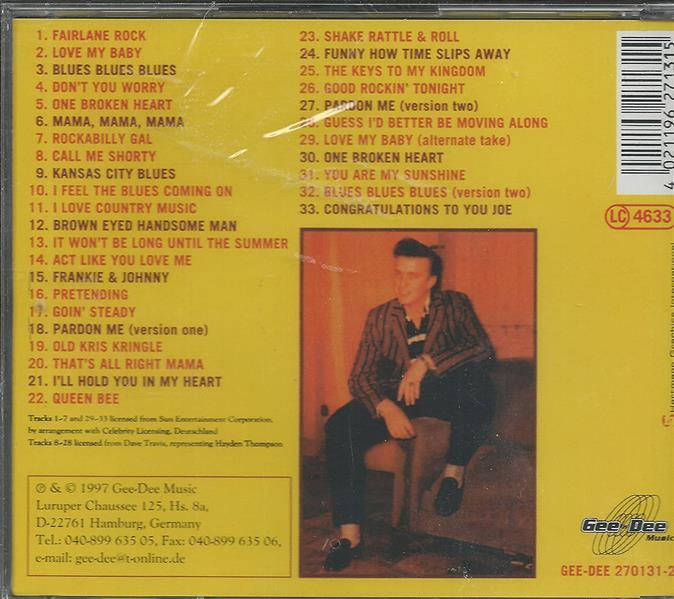 CD - Hayden Thompson - Love My Baby