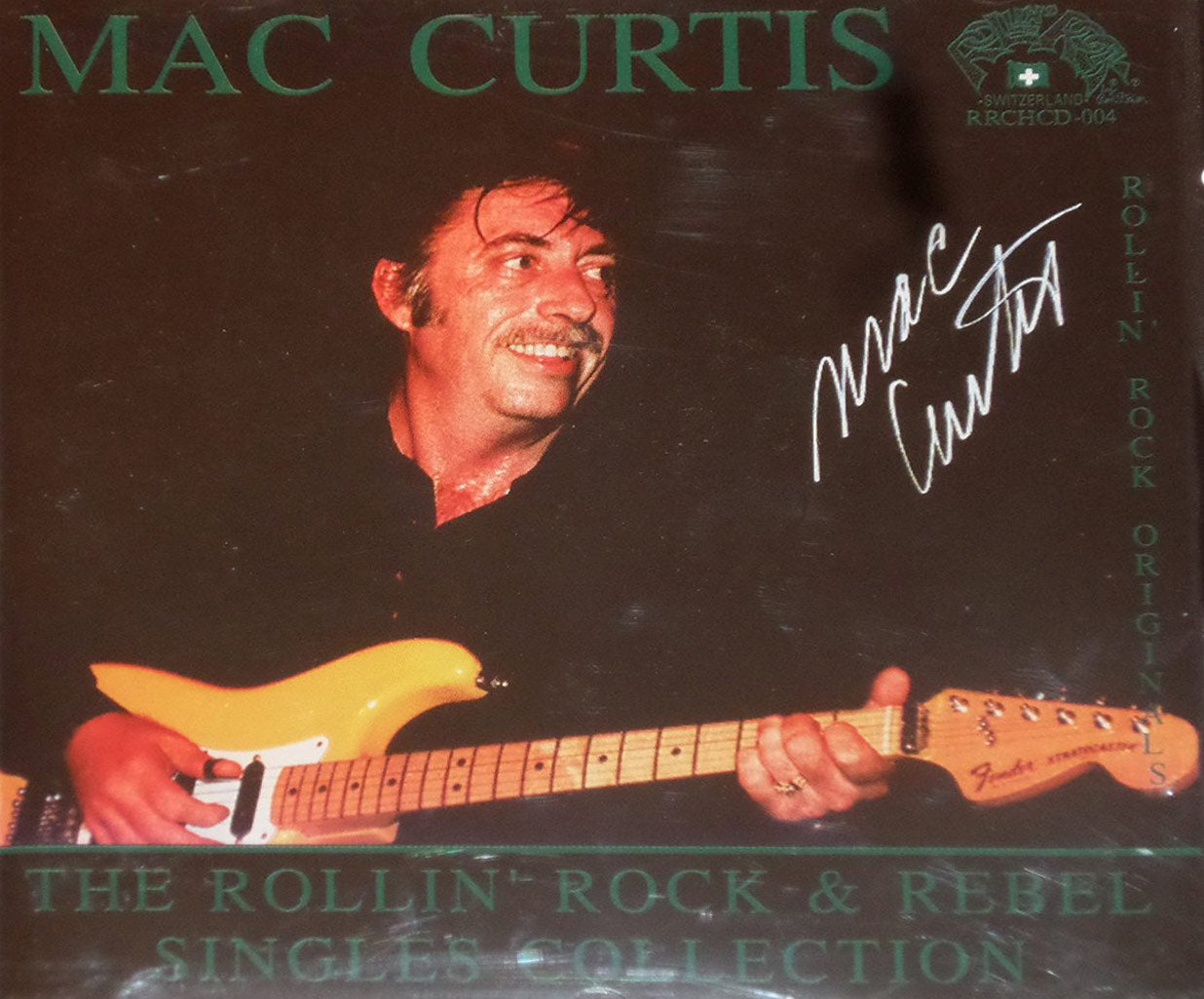 CD - Mac Curtis - The Rollin' Rock And Rebel Singles Collection