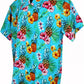Hawaii - Shirt - Pineapple Turquoise
