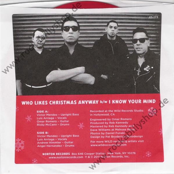 Single - Luis And The Wildfires - Who Likes Christmas Anyway?