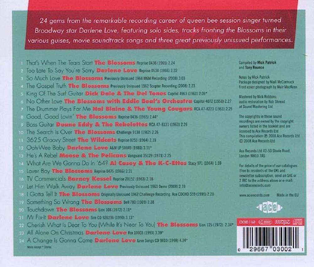 CD - Darlene Love - So Much Love - A Darlene Love Anthology 1958-1998