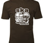 T-Shirt - Busters - SKA AGAINST RACISM, brown