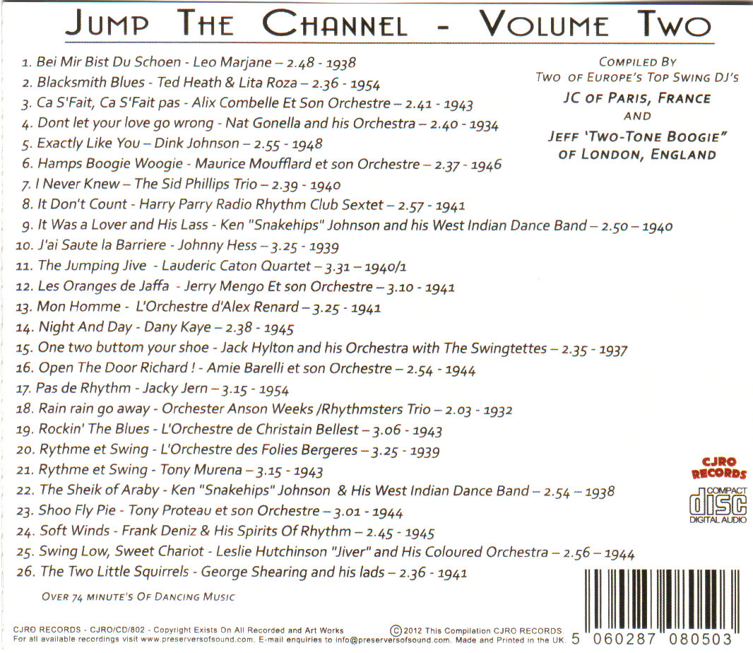 CD - VA - Jump The Channel Vol. 2