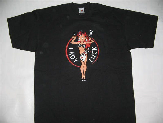 T-Shirt - Lady Luck Pin Up