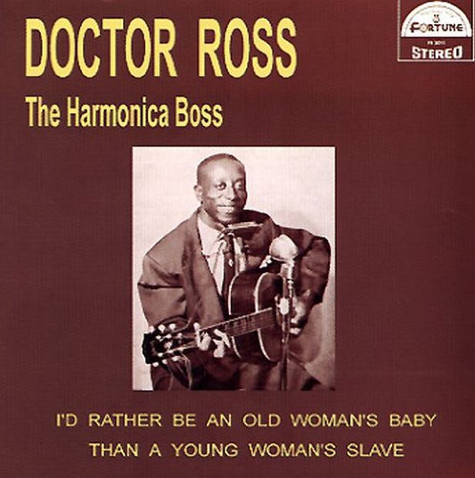 CD - Dr. Ross - The Harmonica Boss