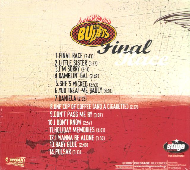 CD - Bullets - Final Race