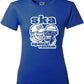 Girl-Shirt - Busters - Ska Against Racism, dunkelblau