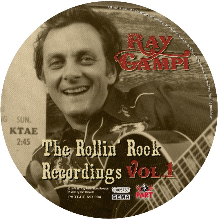 CD - Ray Campi - The Rollin' Rock Recordings Vol. 1