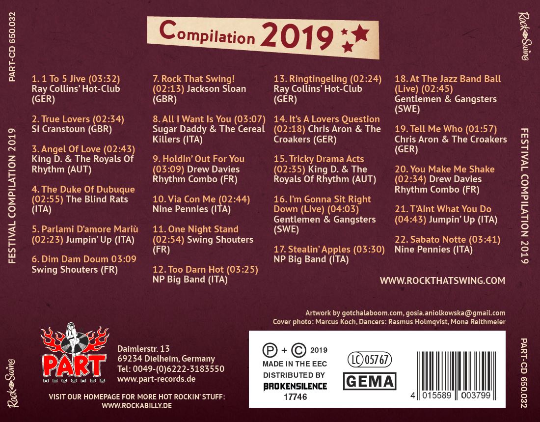 CD - VA - Rock That Swing 2019