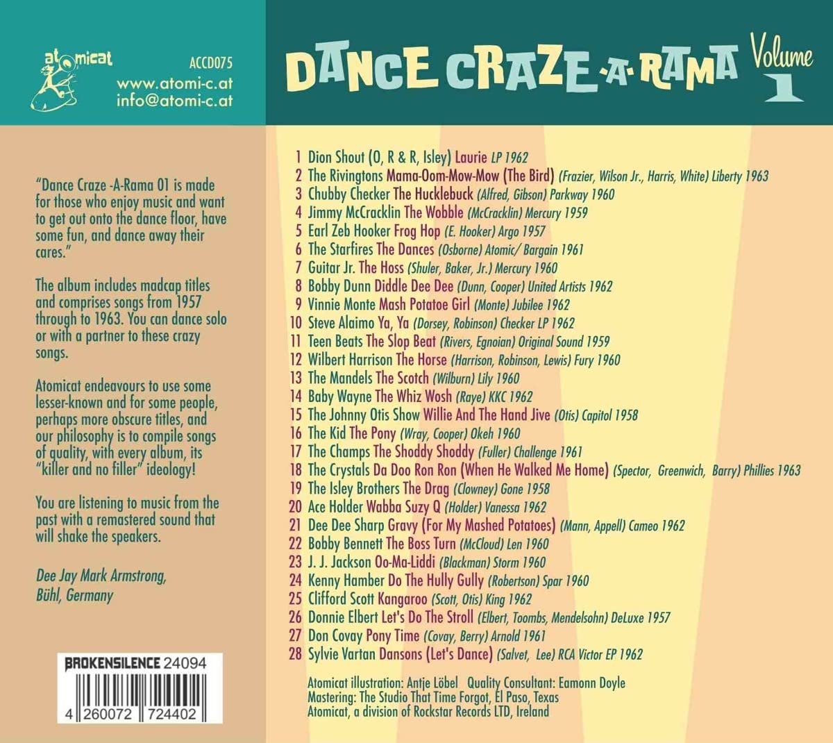 CD - VA - Dance Craze-A-Rama Vol. 1