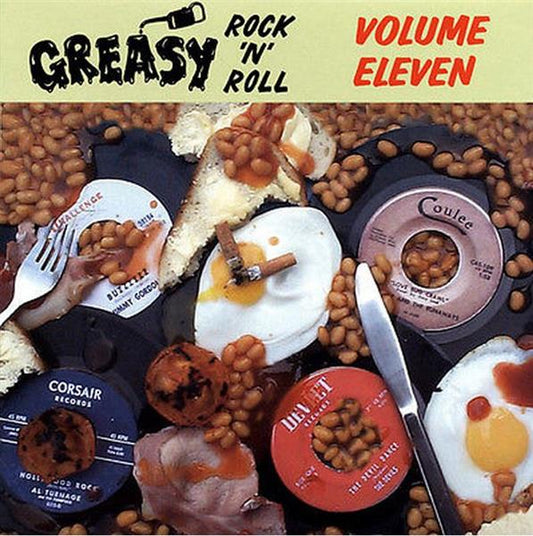 LP - VA - Greasy Rock And Roll Vol. 11