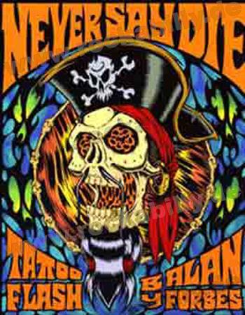 Tattoo Flash Set - Alan Forbes - Never Say Die