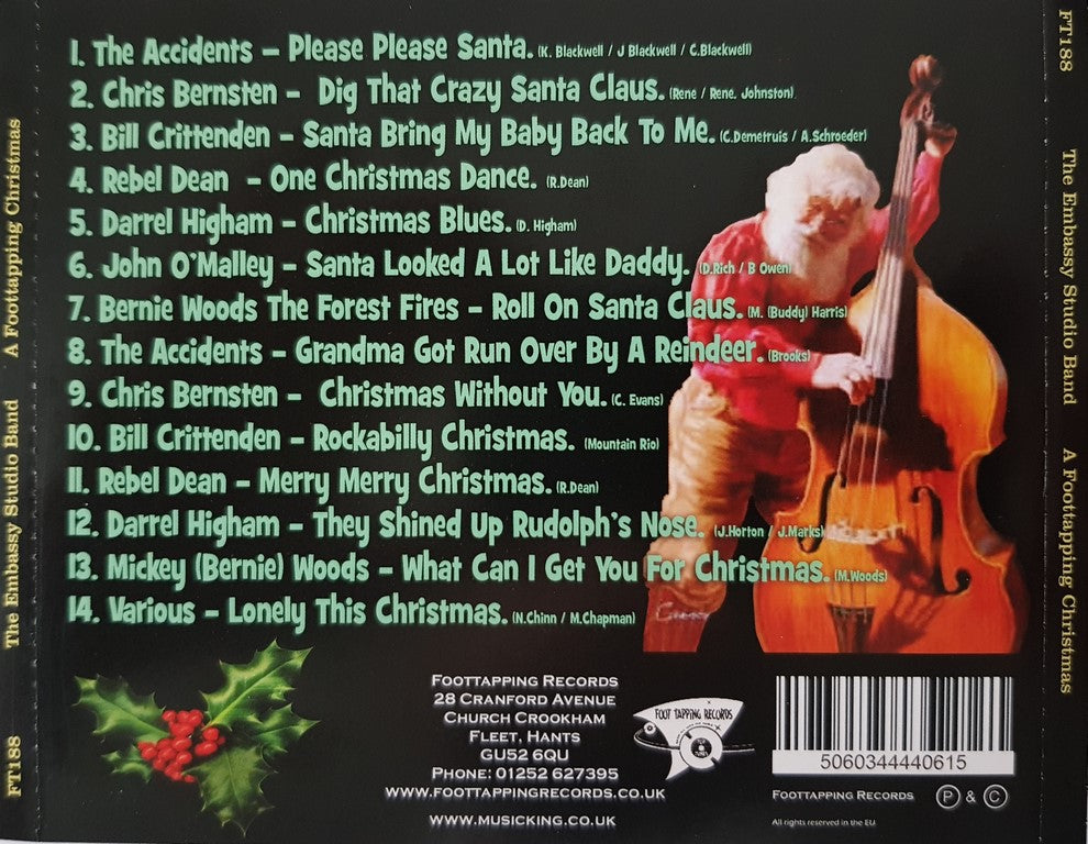 CD - Embassy Studios Band - A Foottapping Christmas