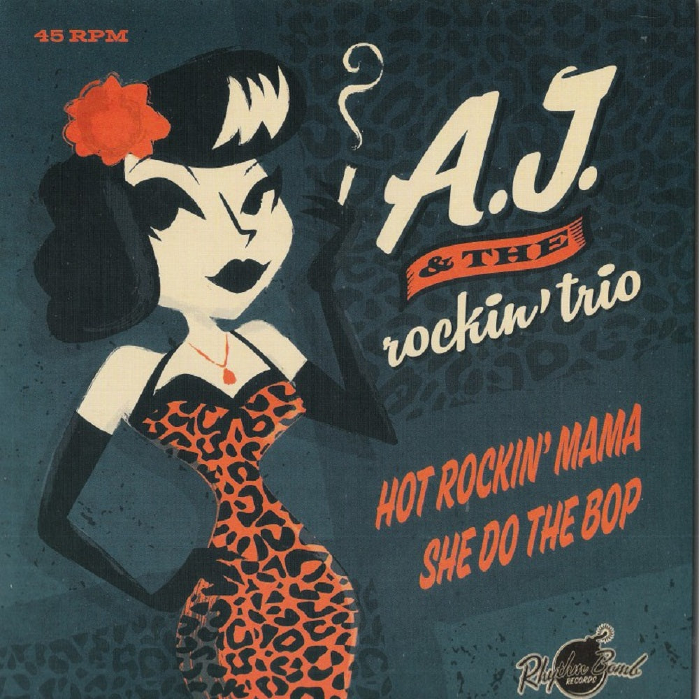 Single - A.J. And The Rockin' Trio - Hot Rockin' Trio