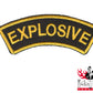 Biker Aufnäher - Explosive