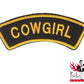 Aufnäher - Cowgirl