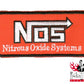Hot Rod Aufnäher - Nos Nitrous Oxide Systems