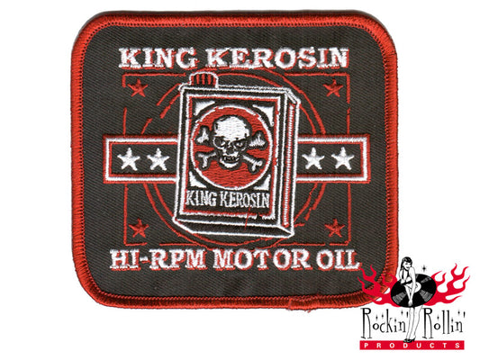 King Kerosin Aufnäher - Hi- Rpm- Motor Oil