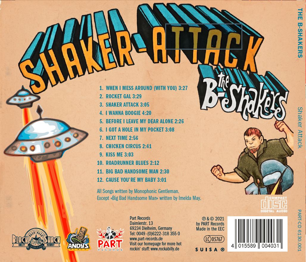 CD - B-Shakers - Shaker Attack