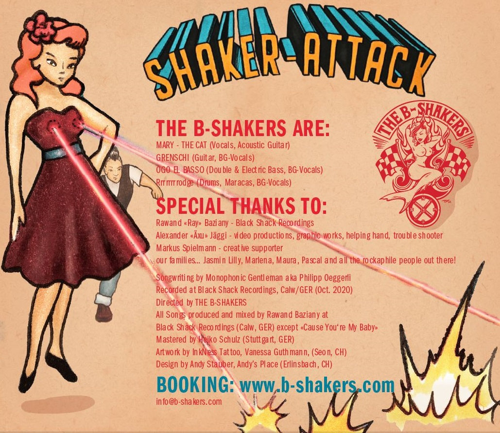 CD - B-Shakers - Shaker Attack