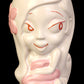 Tiki Girl Mug, White glaze