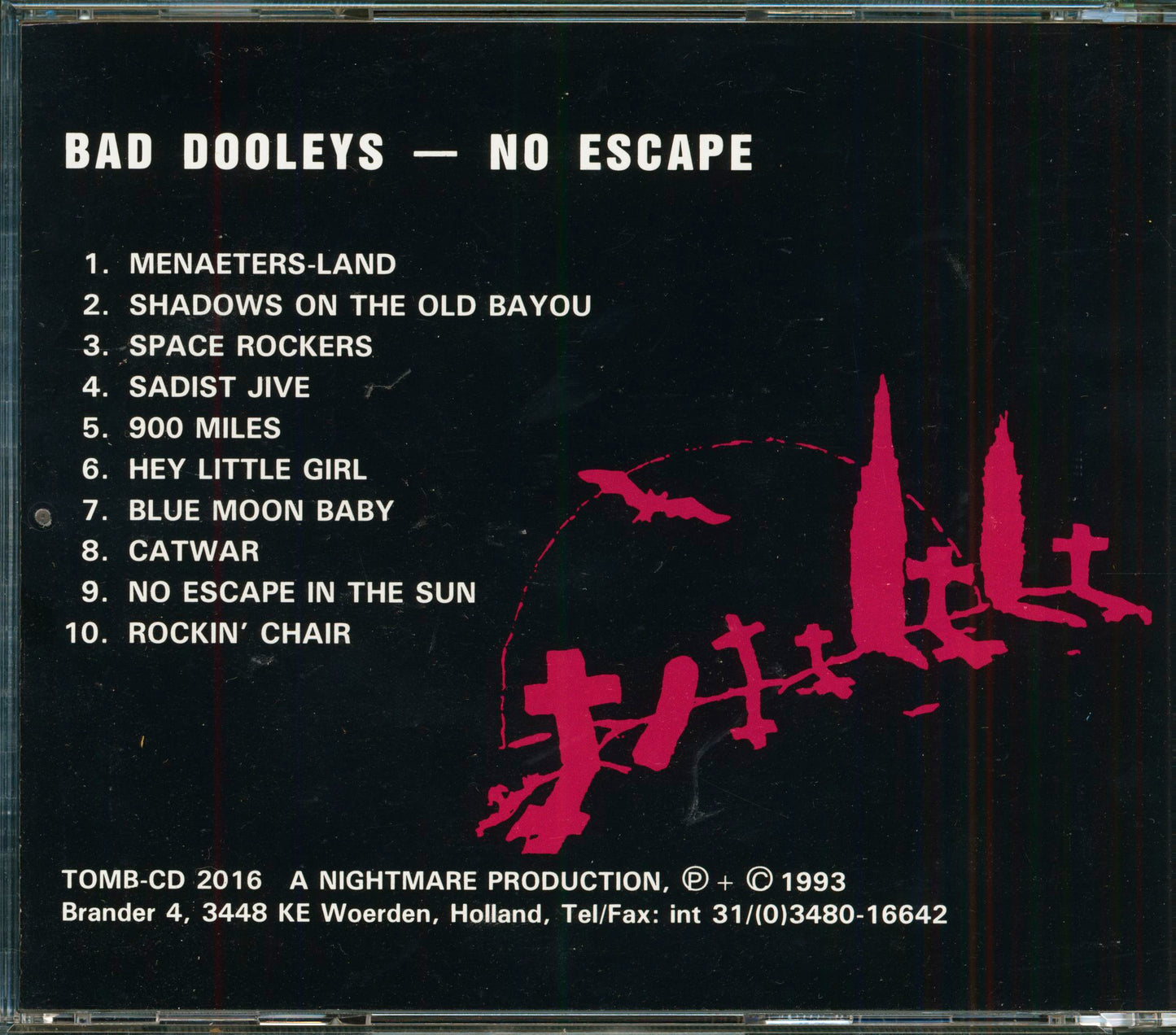 CD - Bad Dooleys - No Escape