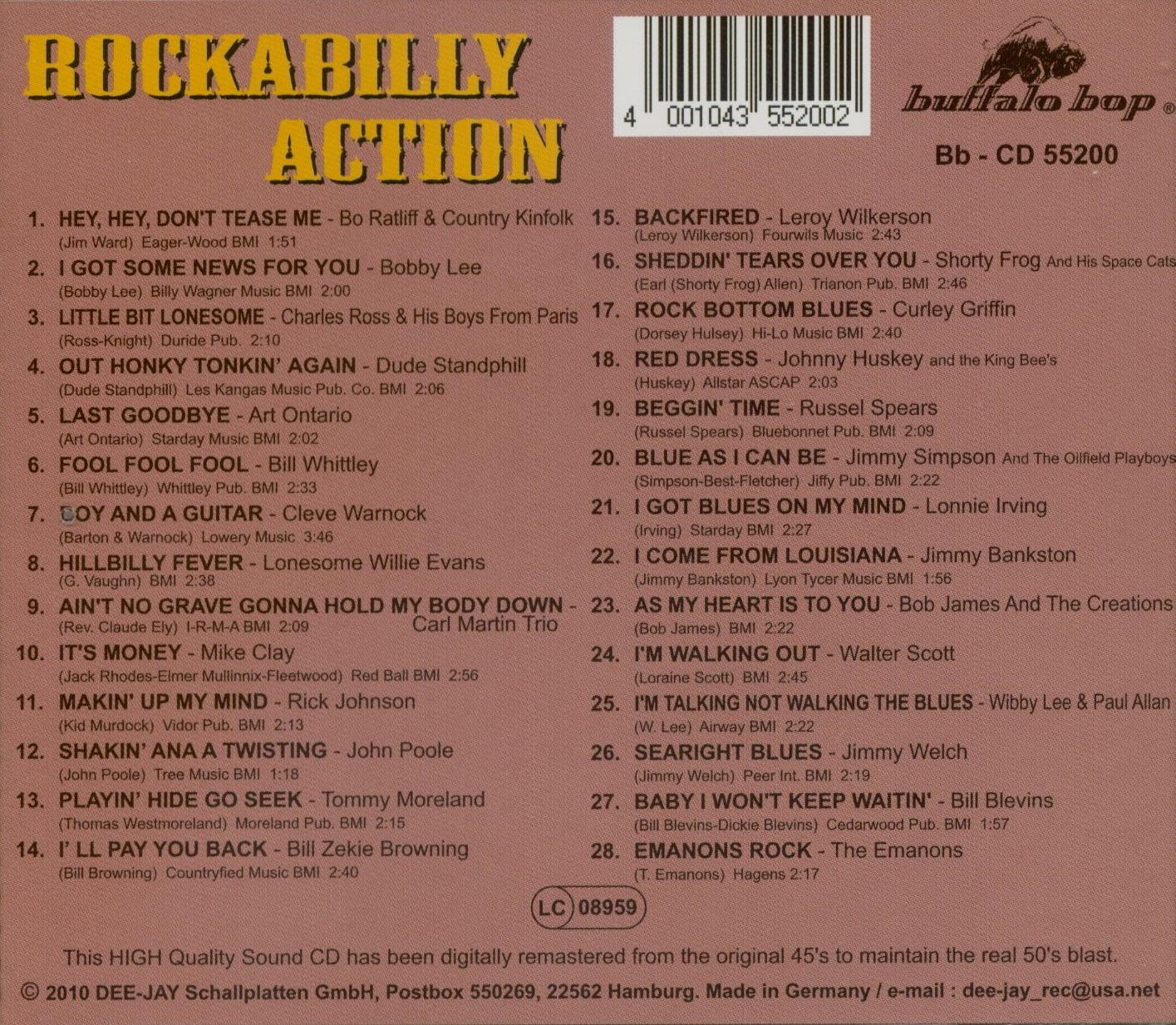 CD - VA - Rockabilly Action