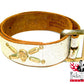 Western Belt Gürtel Weiß Totenkopf - Vintage Rockabilly 50s Hep Cat