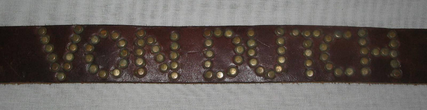 Western Belt Gürtel Braun - Vintage Rockabilly 50s Hep Cat