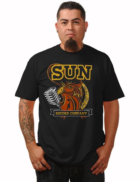 T-shirt Steady - Sun Records Rooster with Mic