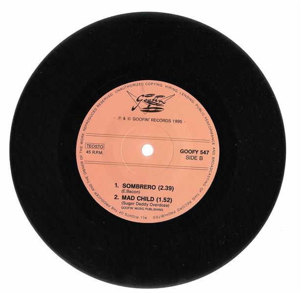 Single - Big Bertha and the Bulldozers - Nuoruus Tango, Sombrero, Mad Child