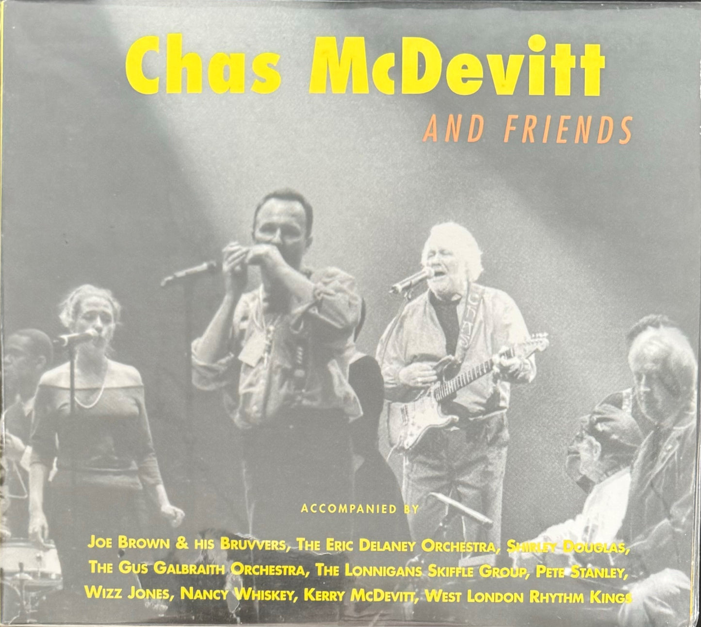 CD - Chas McDevitt & Friends - Walk Right In, San Francisco Bay Blues, Rock Island Line, Tom Dooley, Worried Man, Cotton Song, Freight Train, Badman Stackolee, Sweet Tooth, Crazy World, La Bamba, Thirty Days, Wabash Cannonball, Subterranean Homesick Blue