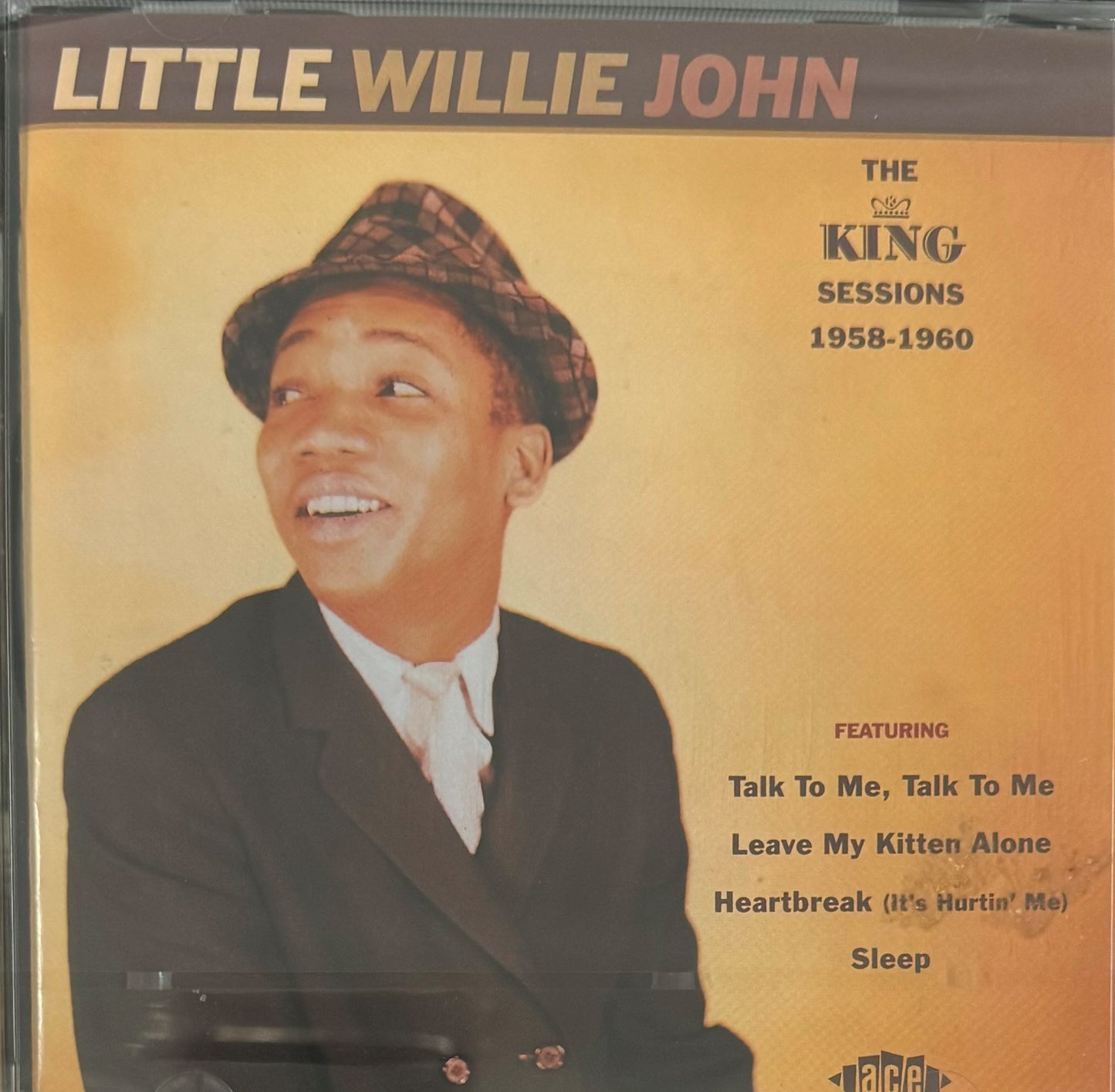 CD - Little Willie John - The King Sessions 1958-1960 Label