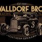 Ringer-Shirt - Walldorf Bros, Schwarz