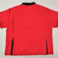 Bowlingshirt - Classic Bowler rot-schwarz
