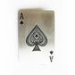 Gürtelschnalle - Ace Spade Poker Card