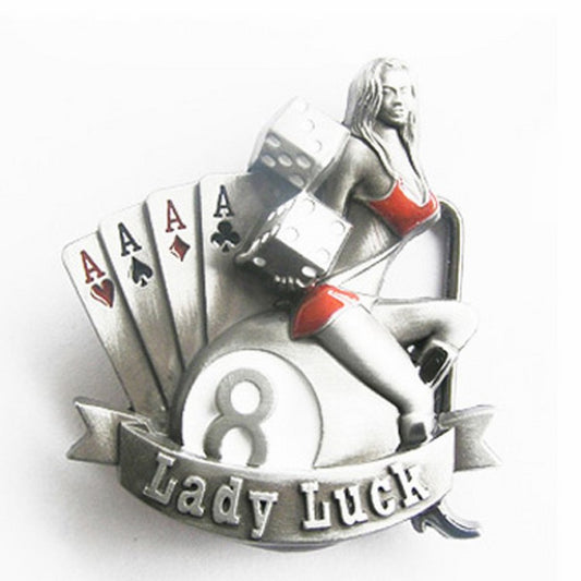 Gürtelschnalle - Lady Luck Casino Gamble