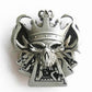 Gürtelschnalle - Royal Flush Poker Skull